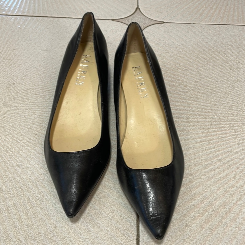 Ralph Lauren kitten heels nwt
